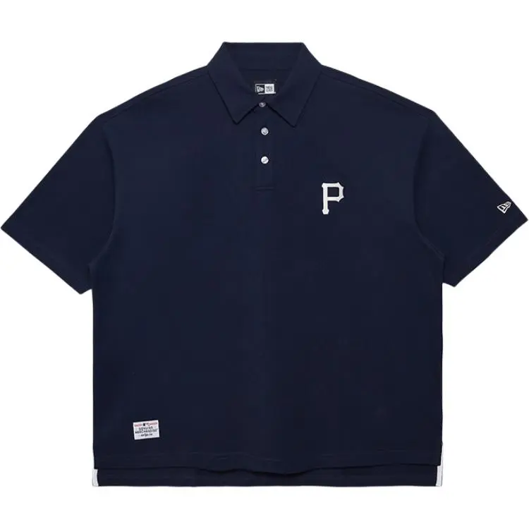New Era Polo Shirt Unisex Navy Blue