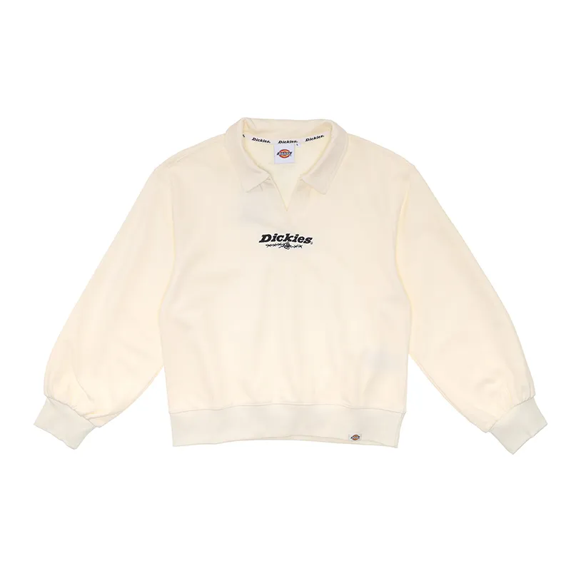 Dickies Sweatshirt, White Egret White DK0A87FVC48 Unisex