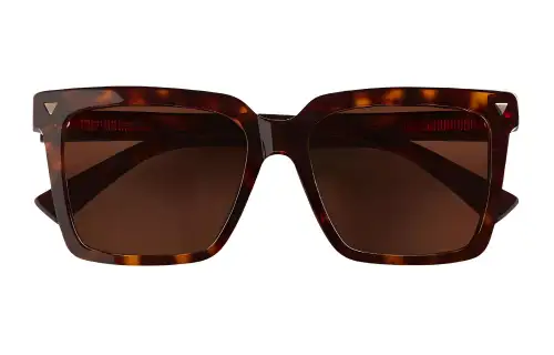 Bottega Veneta Acetate Square Sunglasses Women's Tortoiseshell