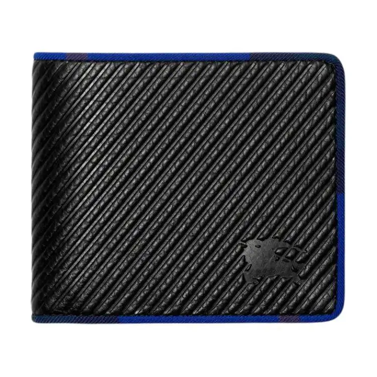 Burberry Calfskin Wallet, Card Holder Men's Black