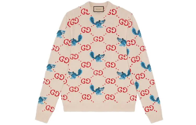 GUCCI Sweater Men's Ivory White