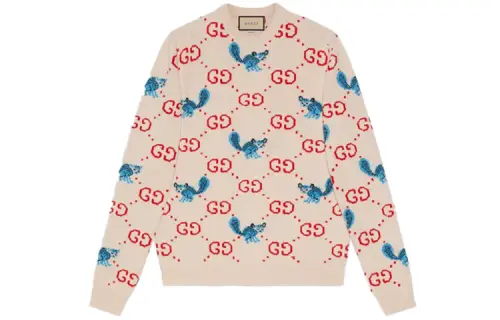 GUCCI Sweater Men's Ivory White