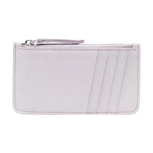 Maison Margiela Goatskin Wallet Regular Men's Light Purple