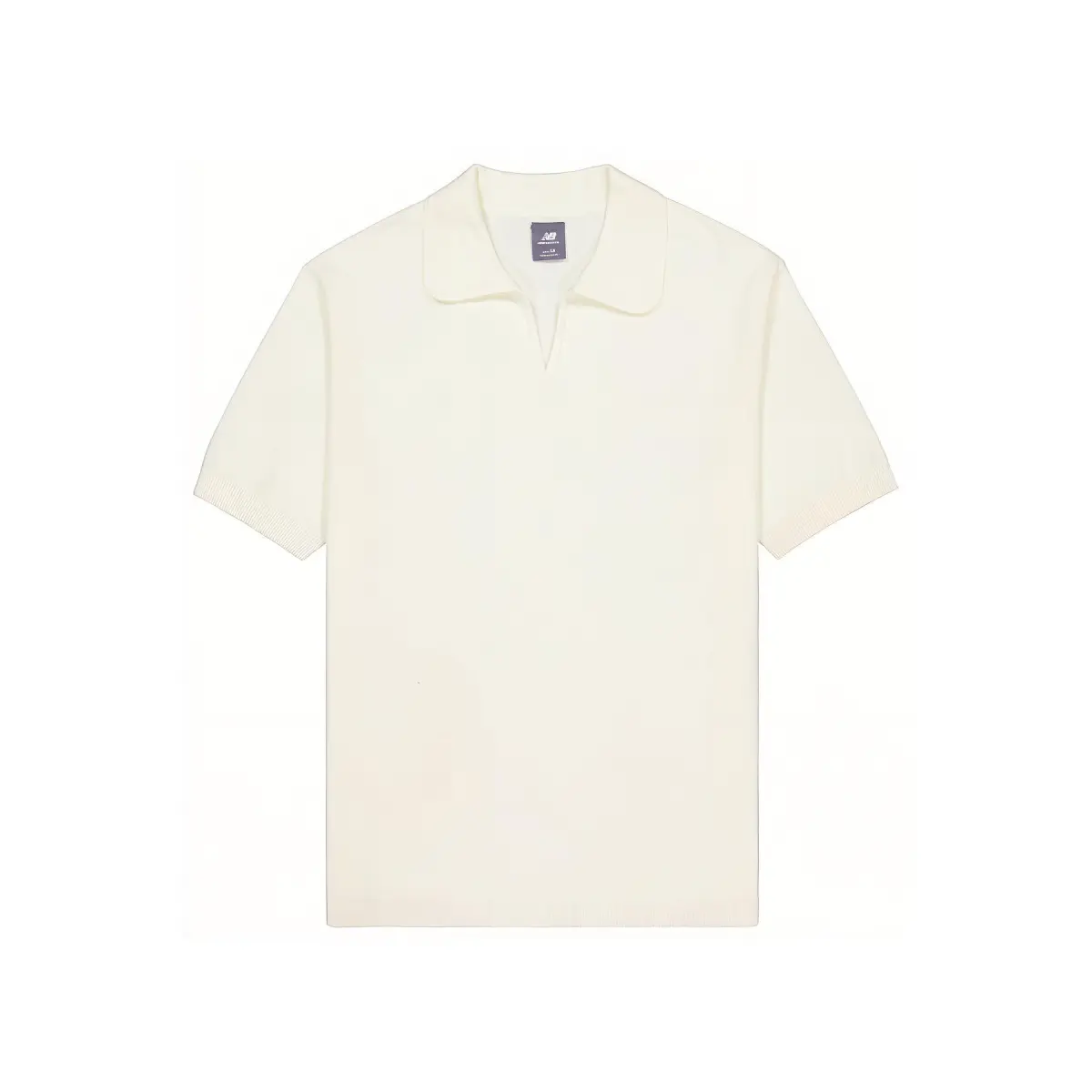 New Balance Polo Shirt Unisex Ivory White