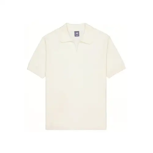 New Balance Polo Shirt Unisex Ivory White