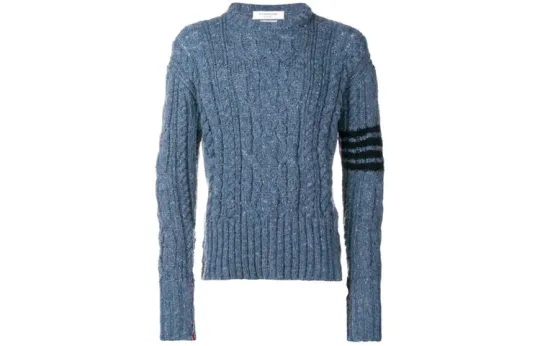 THOM BROWNE· Sweater Men's Blue