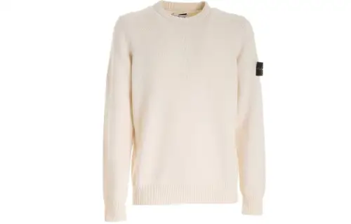 STONE ISLAND FW21 Sweater Men's Ecru