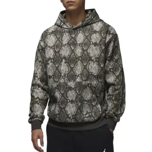JORDAN Sport Hoop Fleece Men's Dri-FIT Printed Pullover Hoodie