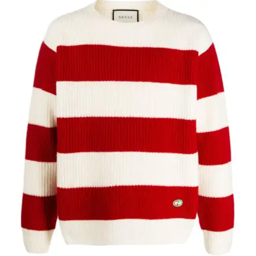 GUCCI FW21 Sweater Men's White Red