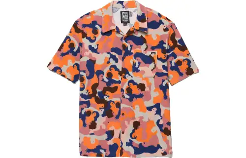 Vans Queer Poets Tyris Shirts Men's Multicolor Moderate Shirt