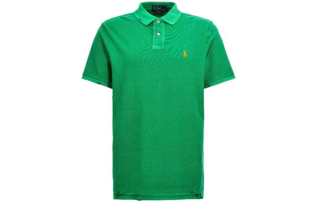Polo Ralph Lauren Logo Embroidered Short Sleeved Polo Shirt