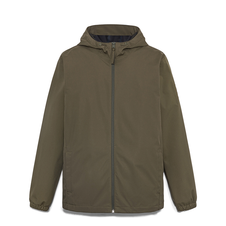 Timberland Urban Living/Travel/Commuting Waterproof And Windproof Windbreaker Jacket Men's Army Green