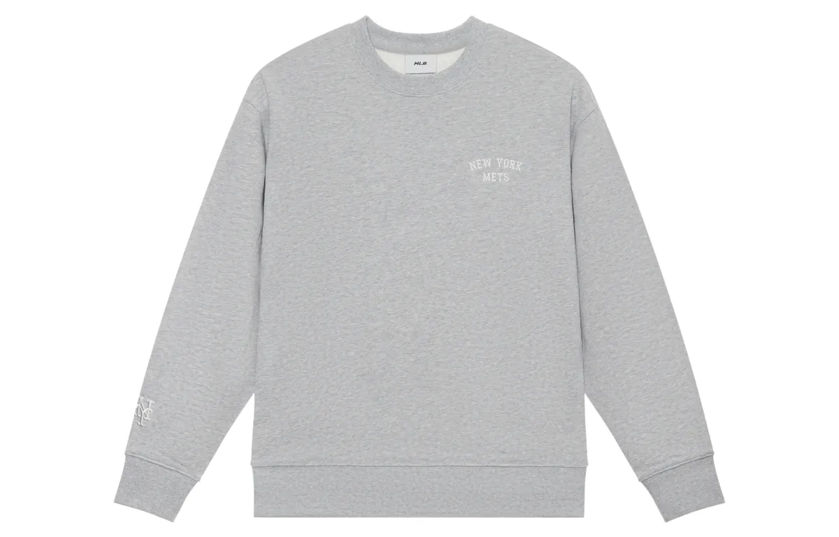 MLB Basic Collection New York Mets 24FW Sweatshirt Unisex Light Gray