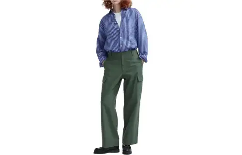 UNIQLO Shirt Unisex 67 Sea Blue