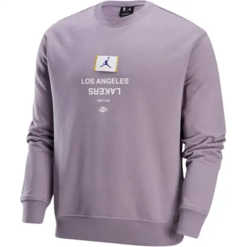 Jordan x NBA Courtside Los Angeles Lakers Sweatshirt Men's Smoky Purple