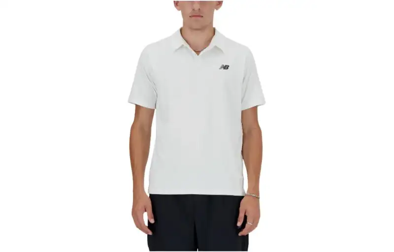 New Balance Performance Polo Shirt Men's White