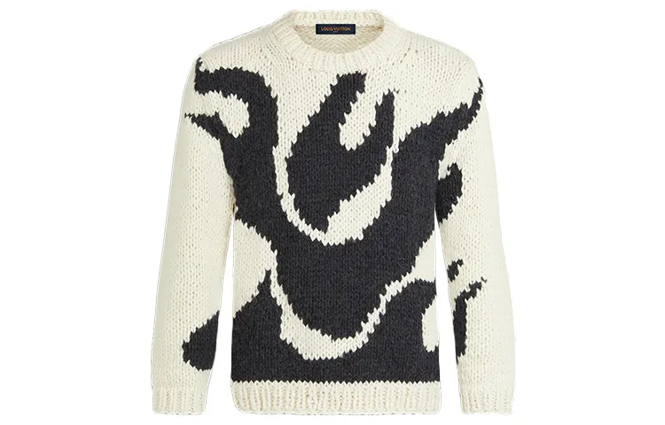 LOUIS VUITTON SS21 Sweater Men's Ecru