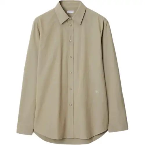 Burberry EDK-embroidered cotton shirt