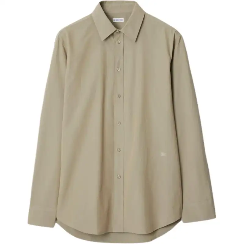 Burberry EDK-embroidered cotton shirt