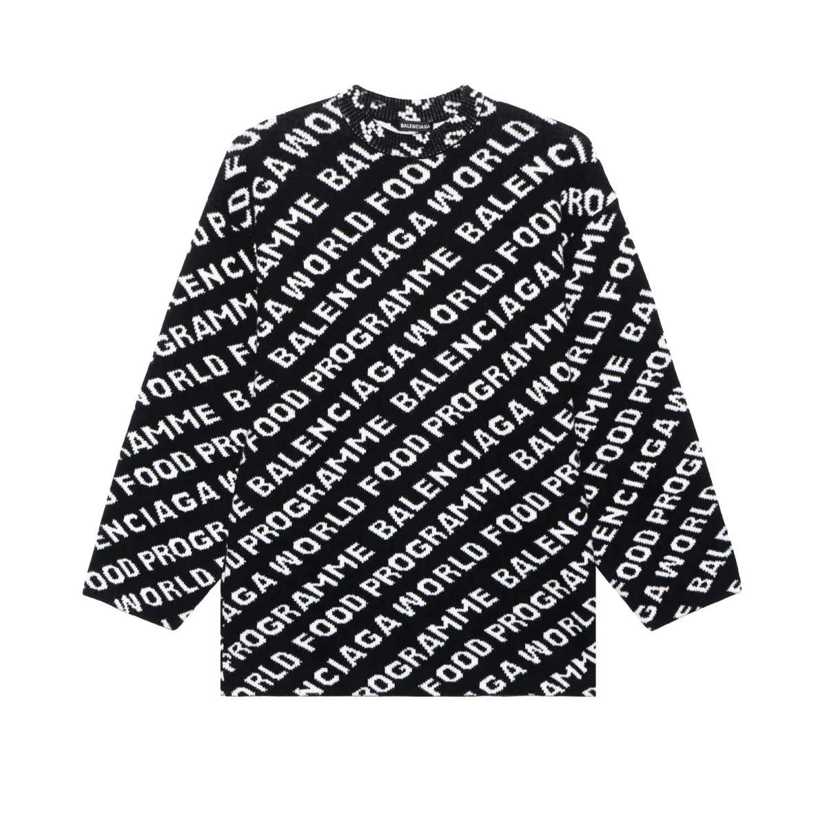 Balenciaga FW21 Sweater Men's Black