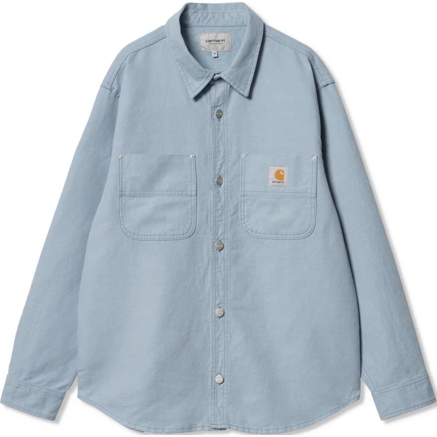 Рубашка Carhartt Carhartt WIP (синяя)