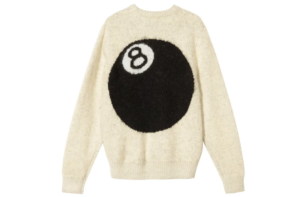 Stussy 8 Ball Heavy Brushed Mohair Sweater