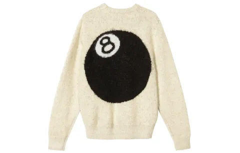 Stussy 8 Ball Heavy Brushed Mohair Sweater
