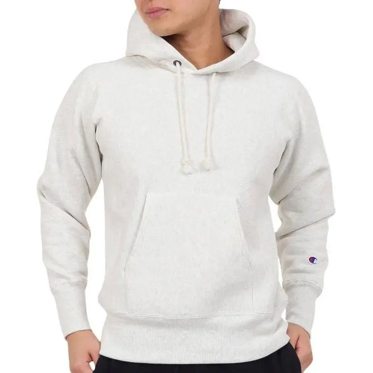 Champion Logo Embroidered Drawstring Hoodie