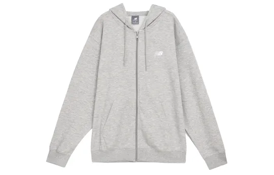 New Balance Sport Essentials Logo Fleece Full Zip Hoodie
