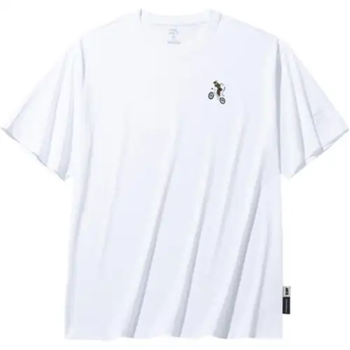 Anta x Antonie Corbineau T Shirt Unisex Snowflake White