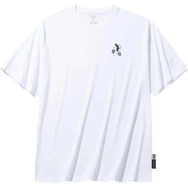 Anta x Antonie Corbineau T Shirt Unisex Snowflake White
