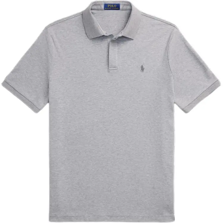 Polo Ralph Lauren SS24 Polo Shirt Classic Version Men's Steel Gray