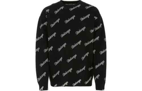 Balenciaga Script Logo Crewneck