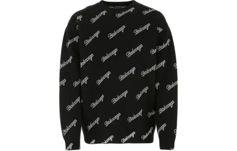 Balenciaga Script Logo Crewneck