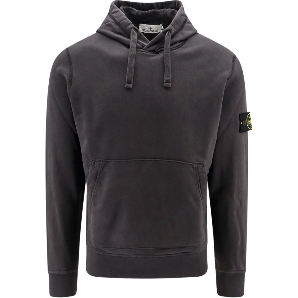 Мужское худи Stone Island (серое)