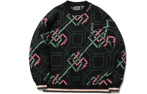 Li Ning Sweaters Men's Black Crew Neck Moderate Other
