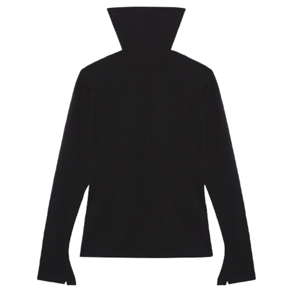 Мужской свитер Balenciaga High Neck (черный)