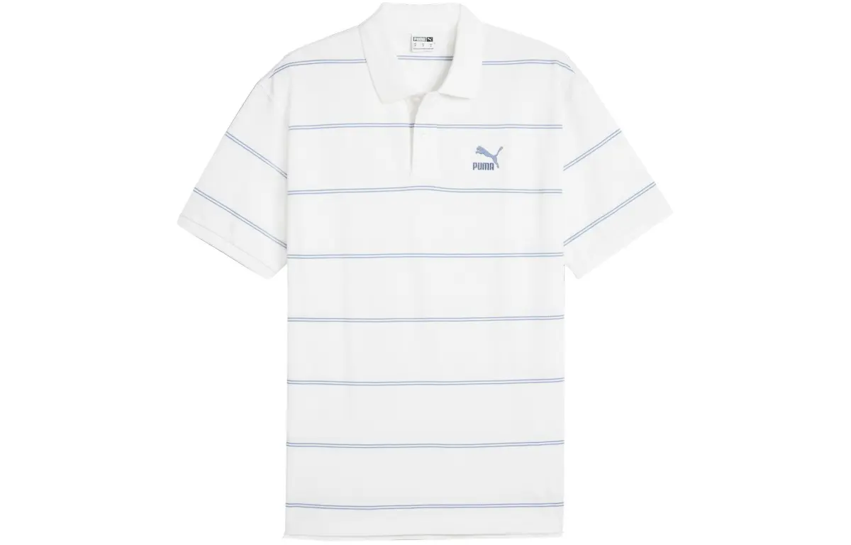 PUMA TEAM Polo Shirt Men's White