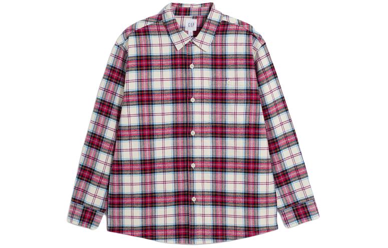 Мужская рубашка GAP 840772 (в клетку)