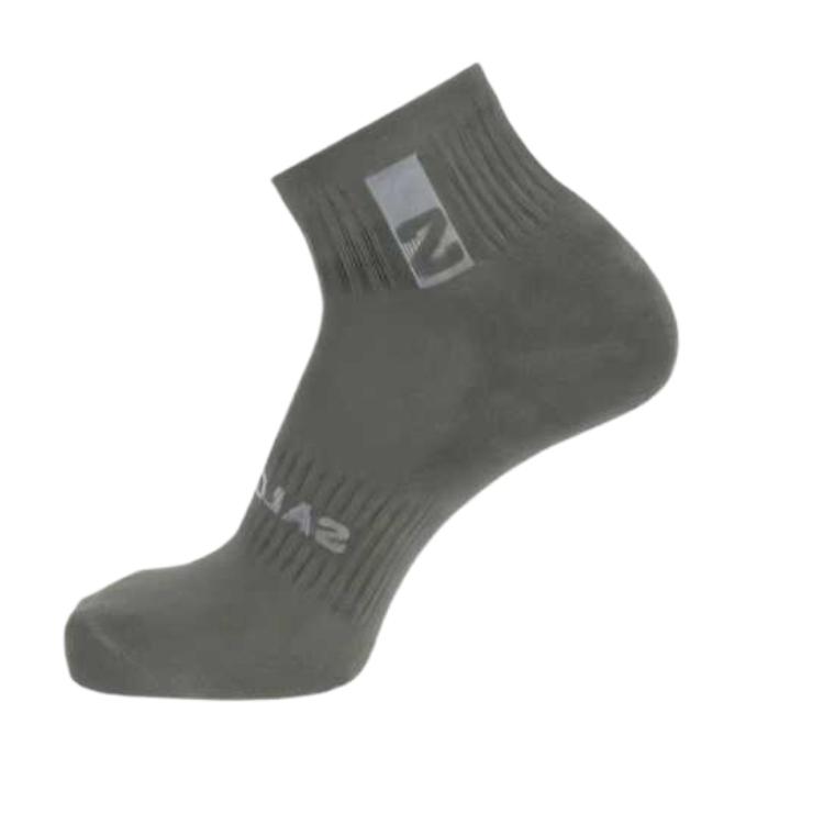 SALOMON EVERYDAY ANKLE Socks Unisex 3 Pack Silver Cloud/Sedona Sage/French Roast