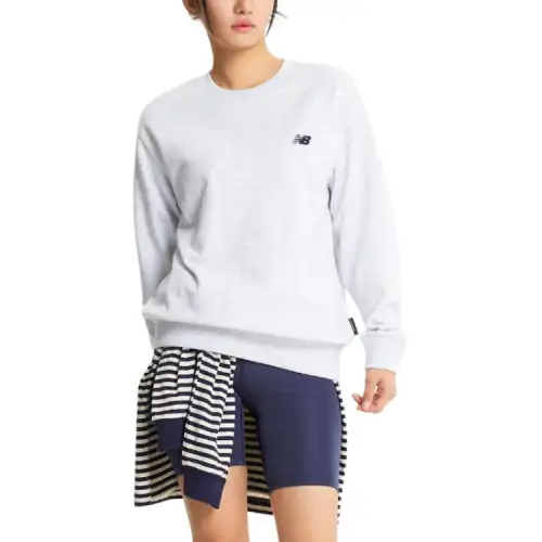 New Balance Sweatshirt Unisex Light Gray
