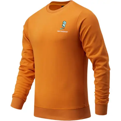 New Balance Sports Life Collection Sweatshirt Unisex Orange