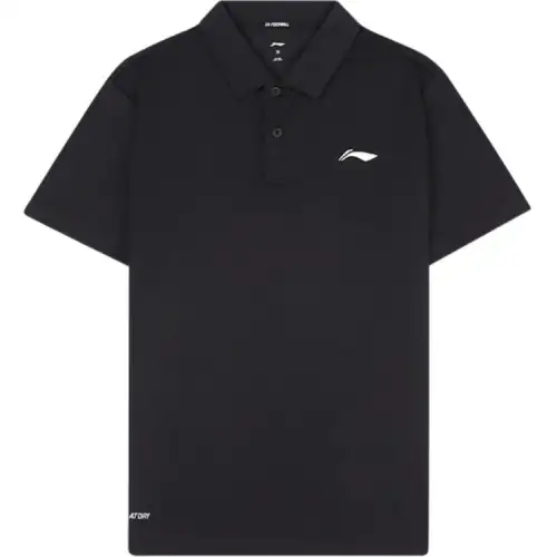 Li Ning Polo Shirts Men's Polo Collar Moderate Straight Fit