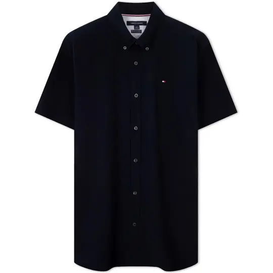 Tommy Hilfiger striped cotton-blend shirt