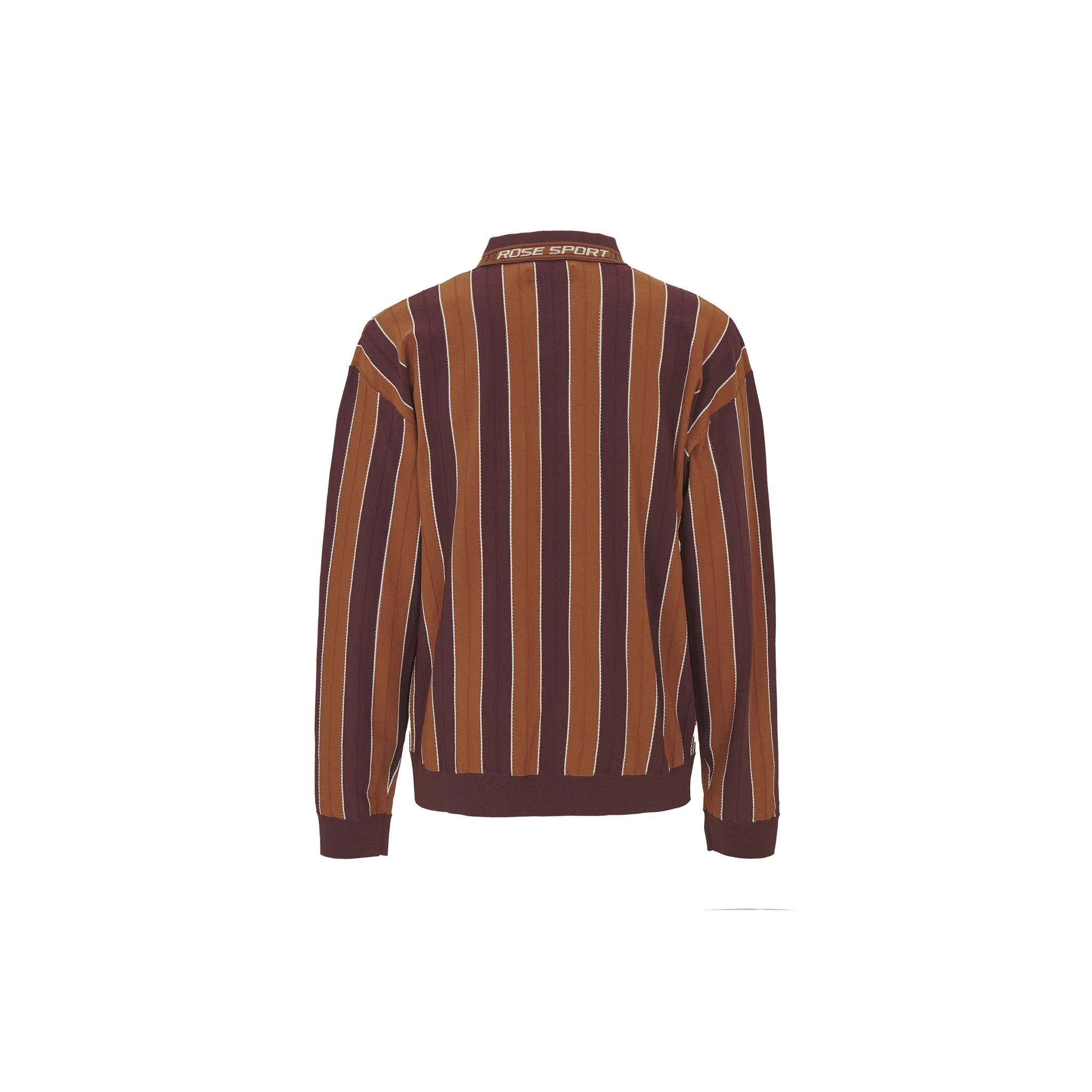 Поло Martine rose SS25 LogoPolo (коричневое) — Коричневый — фото 2
