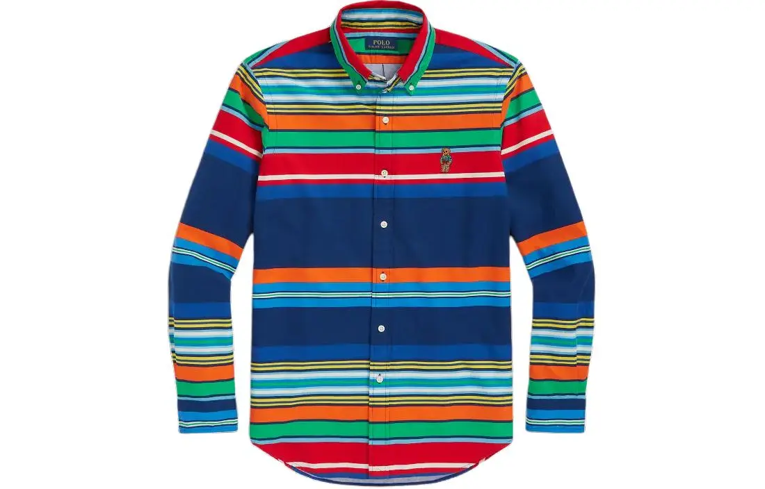 Polo Ralph Lauren Polo Bear Shirt Classic Version Men's Multicolor