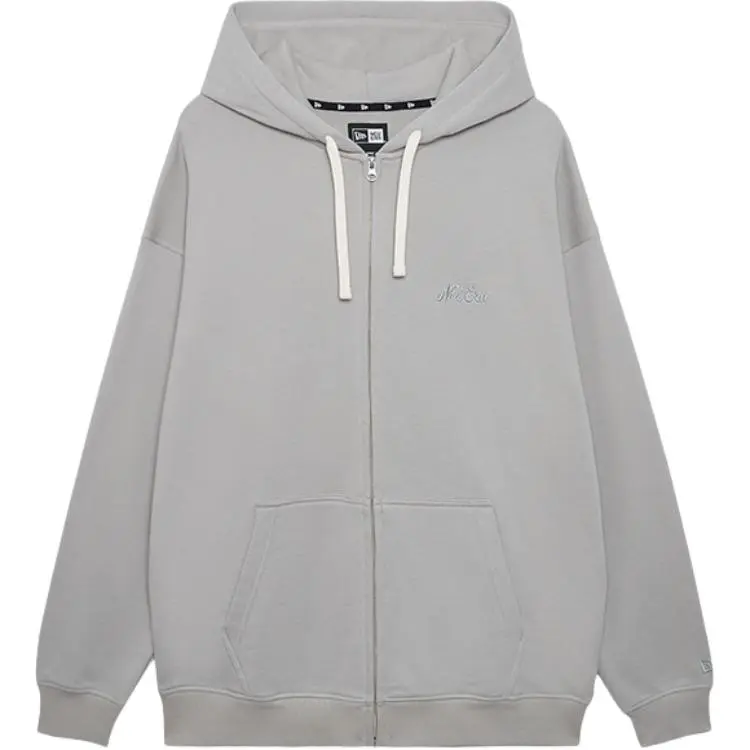 New Era FW24 Sweatshirt Unisex Light Gray