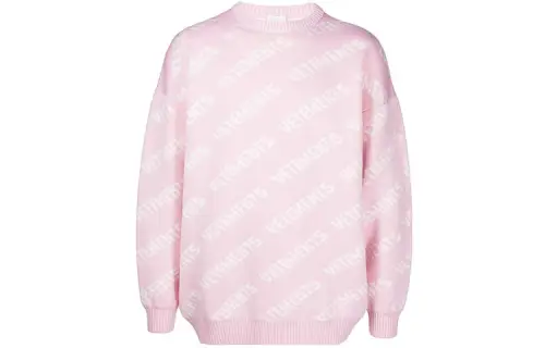 Vetements Logo intarsia Sweater