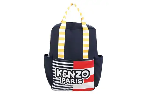 KENZO Kids Rucksack Logo-embroidered Backpack