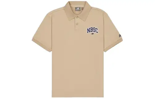 New Balance Polo Shirt Men's Khaki